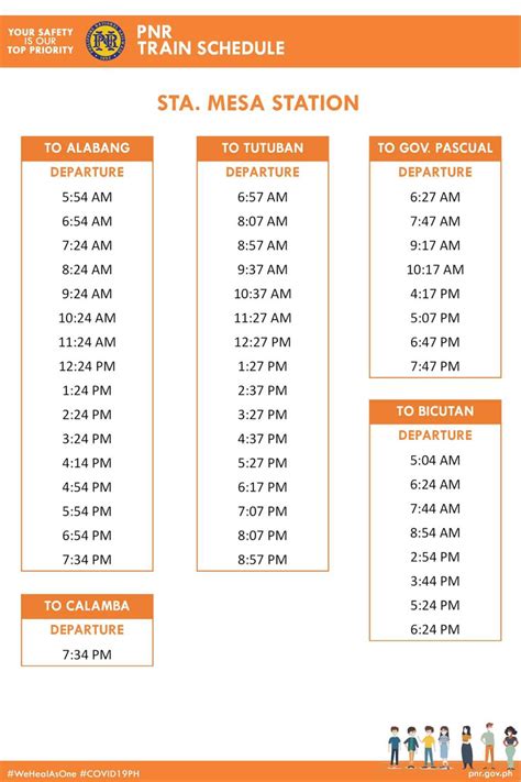 PNR Train Schedules .